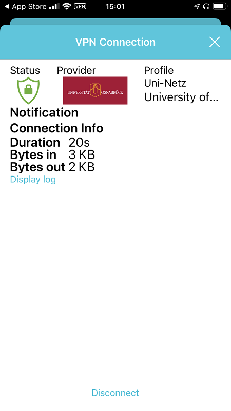IPhone 8 edu_vpn Screenshot